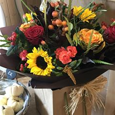 Autumn Signature Hand Tied Bouquet